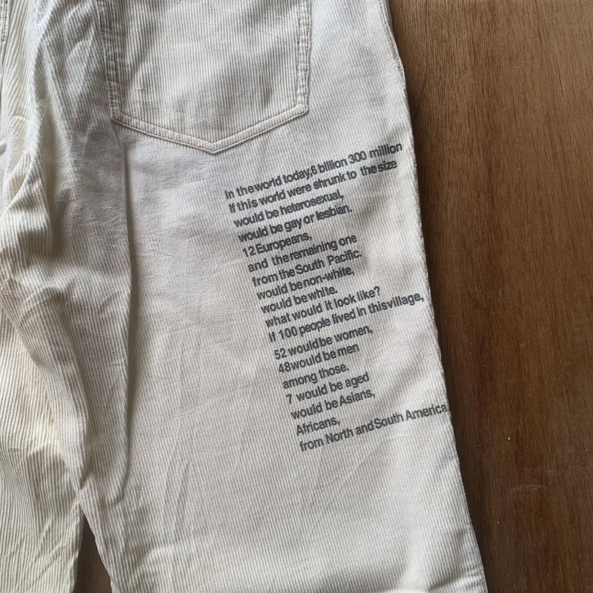 Edition Japan 5-POCKET JAPANESE VINTAGE TROUSERS CORDUROY RIPPED PANTS Size US 30 / EU 46 - 13 Thumbnail