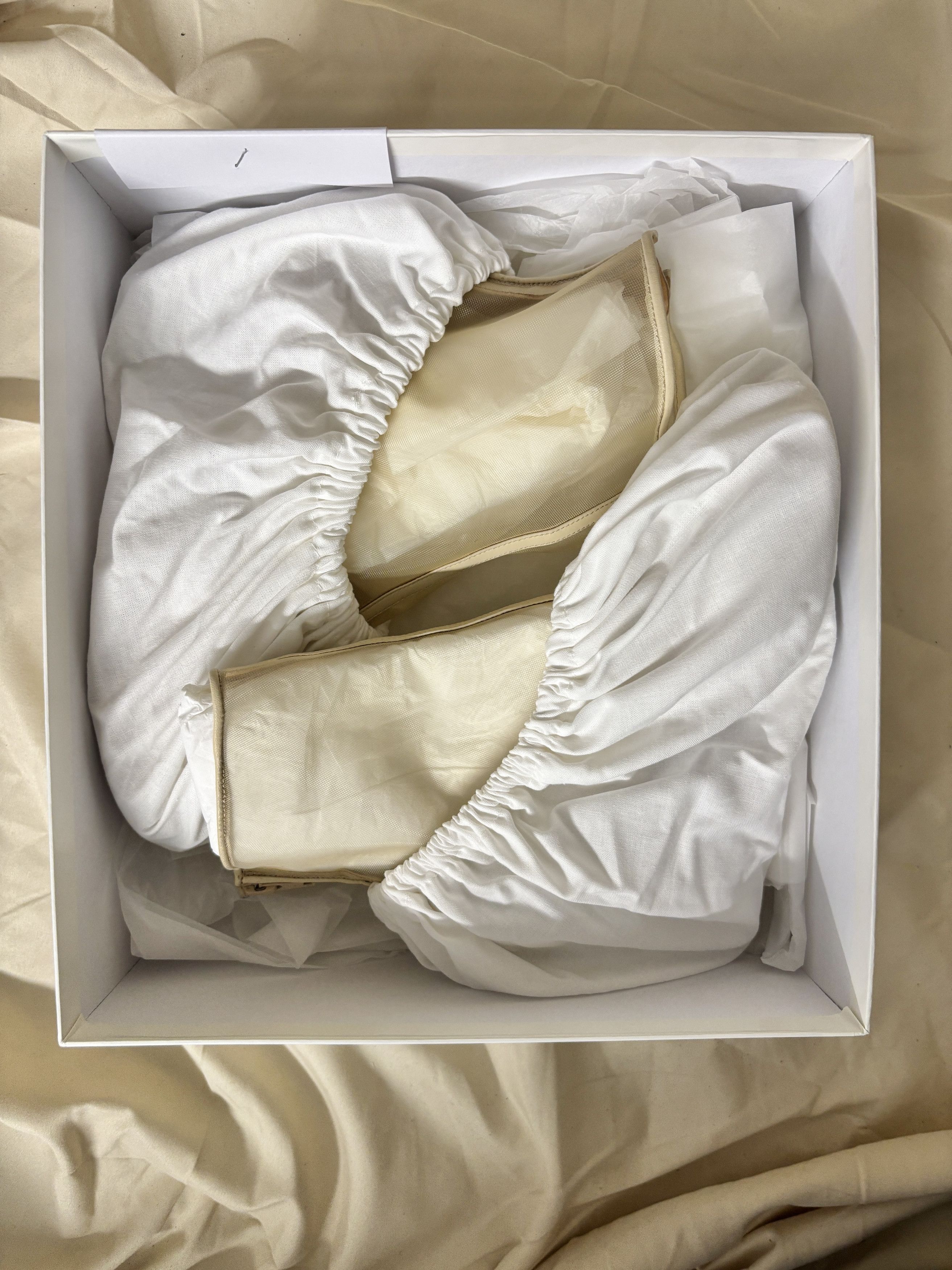 Maison Margiela Maison Margiela SUPER RARE Nude Sock Boots, early 2000's Size US 9.5 / IT 39.5 - 10 Thumbnail