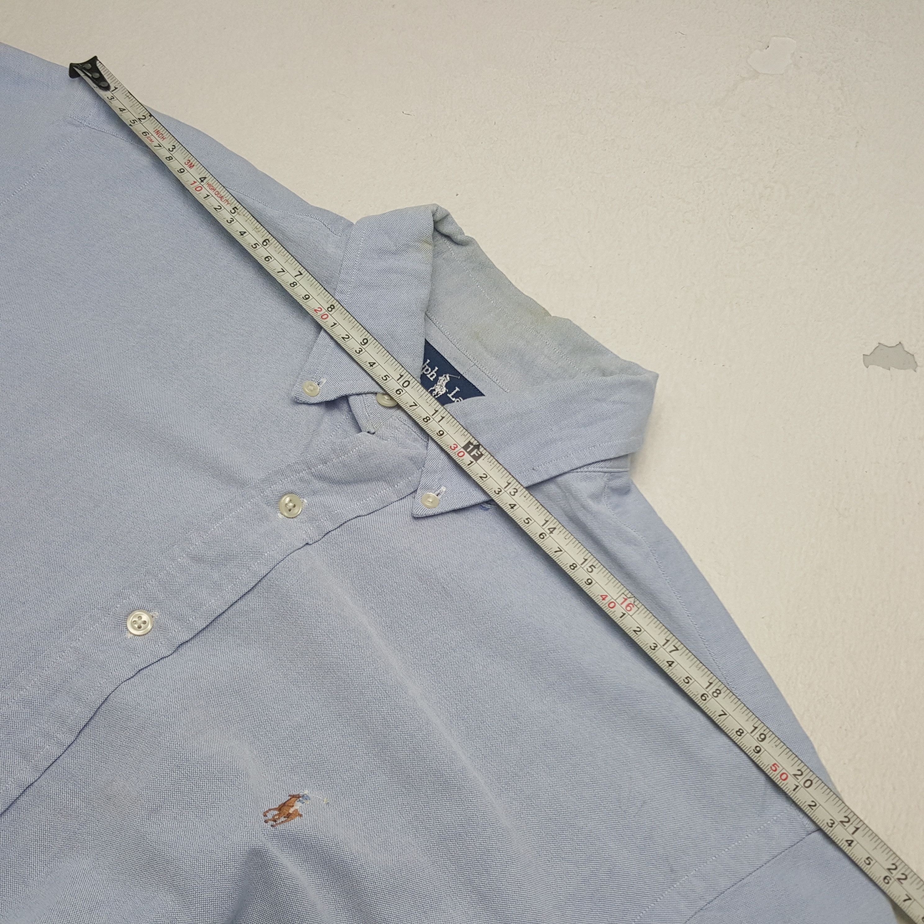 Ralph Lauren × Vintage Vintage Ralph Lauren Oversize Style Button Up Shirt Size US M / EU 48-50 / 2 - 7 Thumbnail