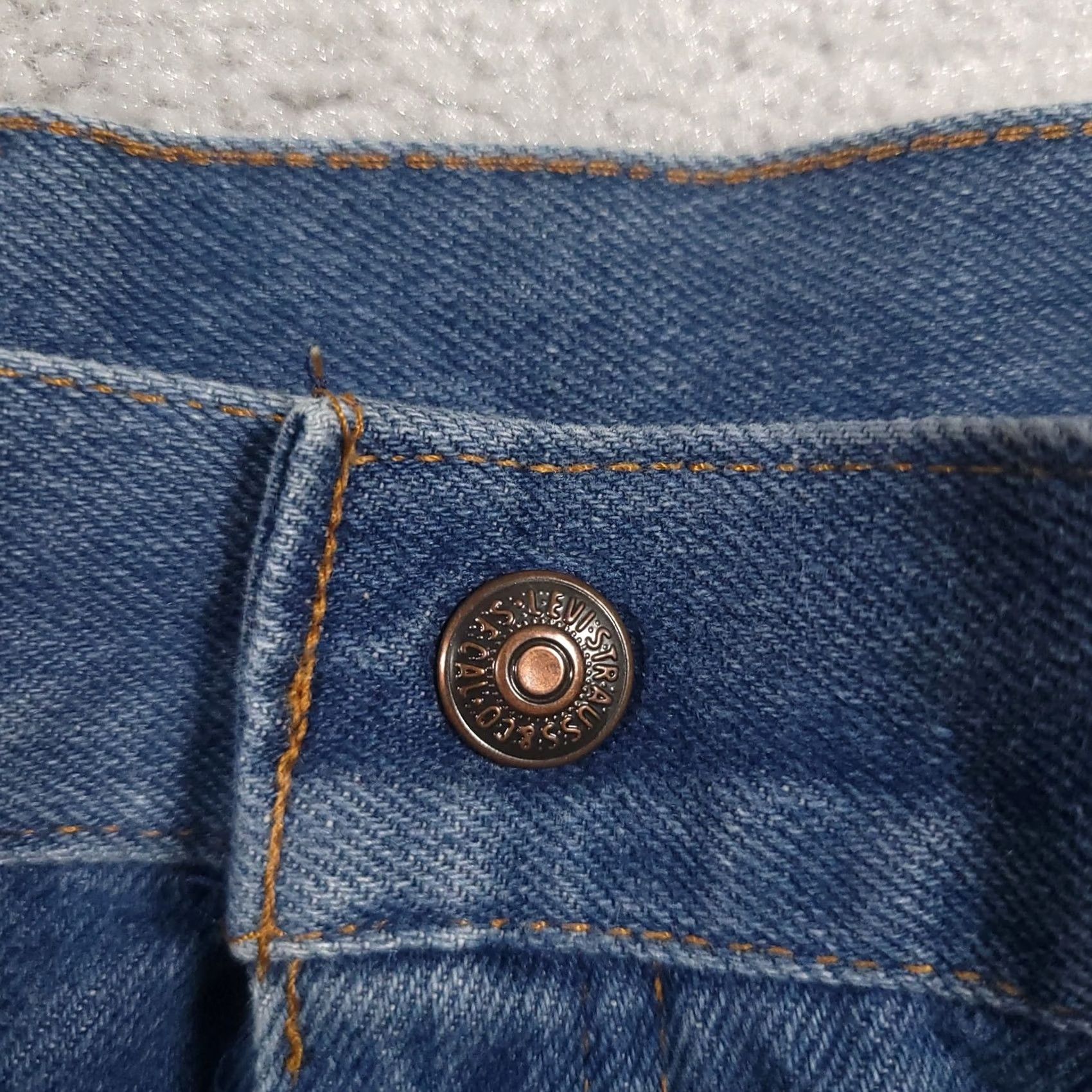 Levi's VINTAGE Levi's 544 Jeans Womens 18 Blue High Rise Baggy Denim 90s Y2k Womens Jeans Size 40" / US 18 - 7 Thumbnail