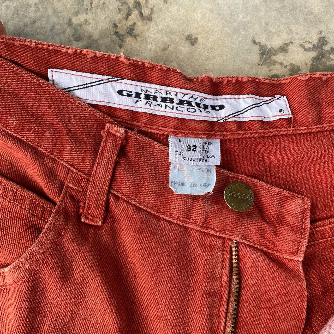 Marithe + Francois Girbaud RARE VINTAGE 90S MARITHE FRANCOIS GIRBAUD DENIM Size US 30 / EU 46 - 5 Thumbnail