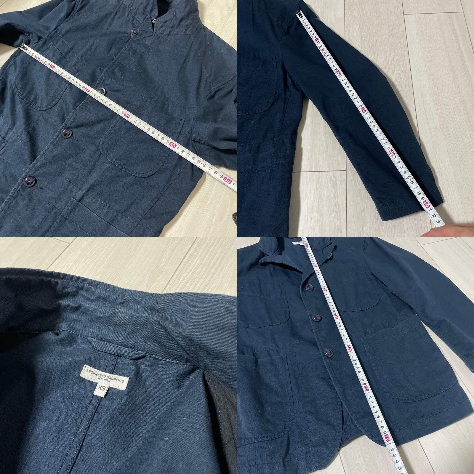 Engineered Garments ENGINEERED GARMENTS BEDFORD JACKET SIZE XS COTTON DARK NAVY MATERIAL USED MEN Size US XS / EU 42 / 0 - 8 Thumbnail