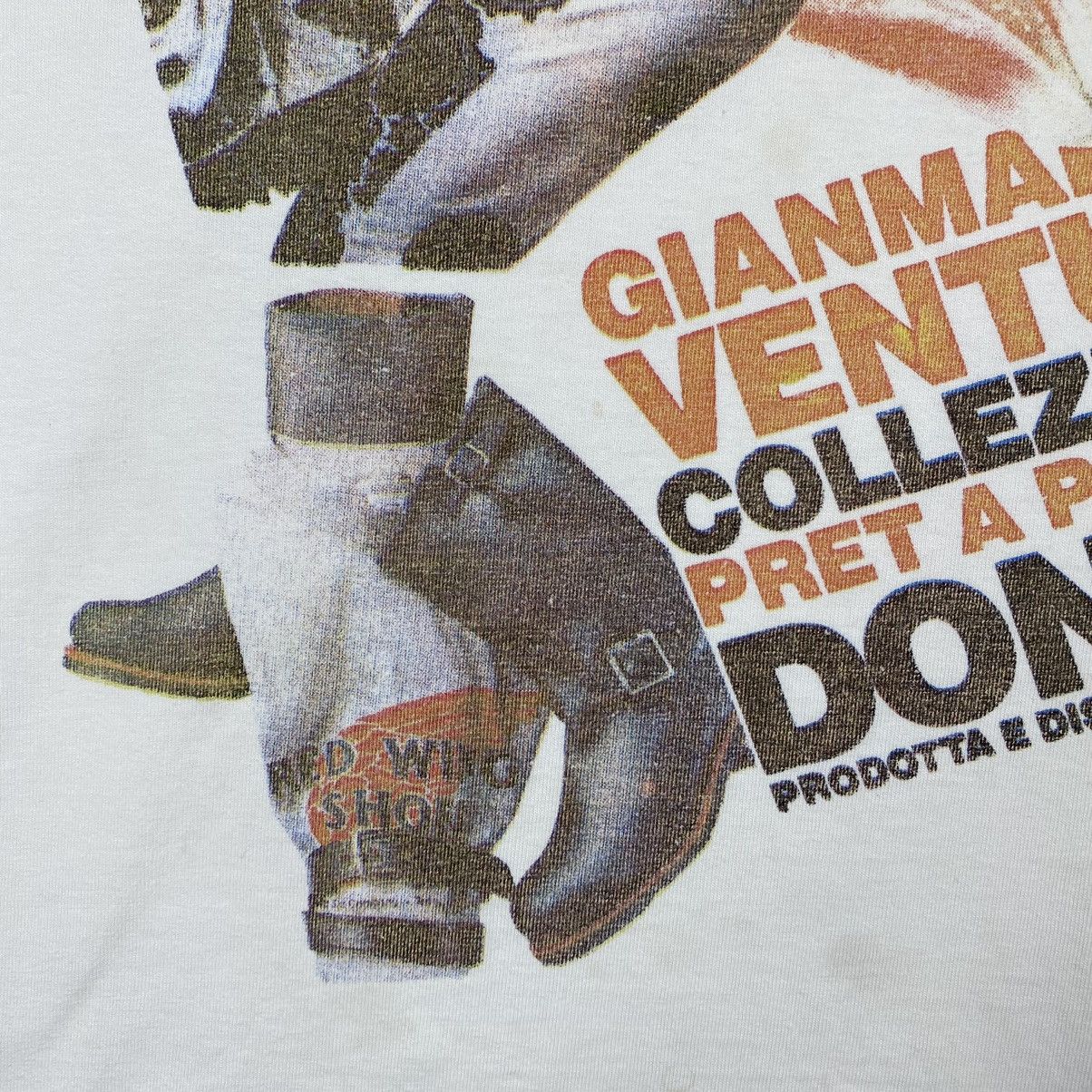 Vintage Vintage 90's DONADONI GIANMARCO VENTURI Collection Tee Size US L / EU 52-54 / 3 - 6 Thumbnail