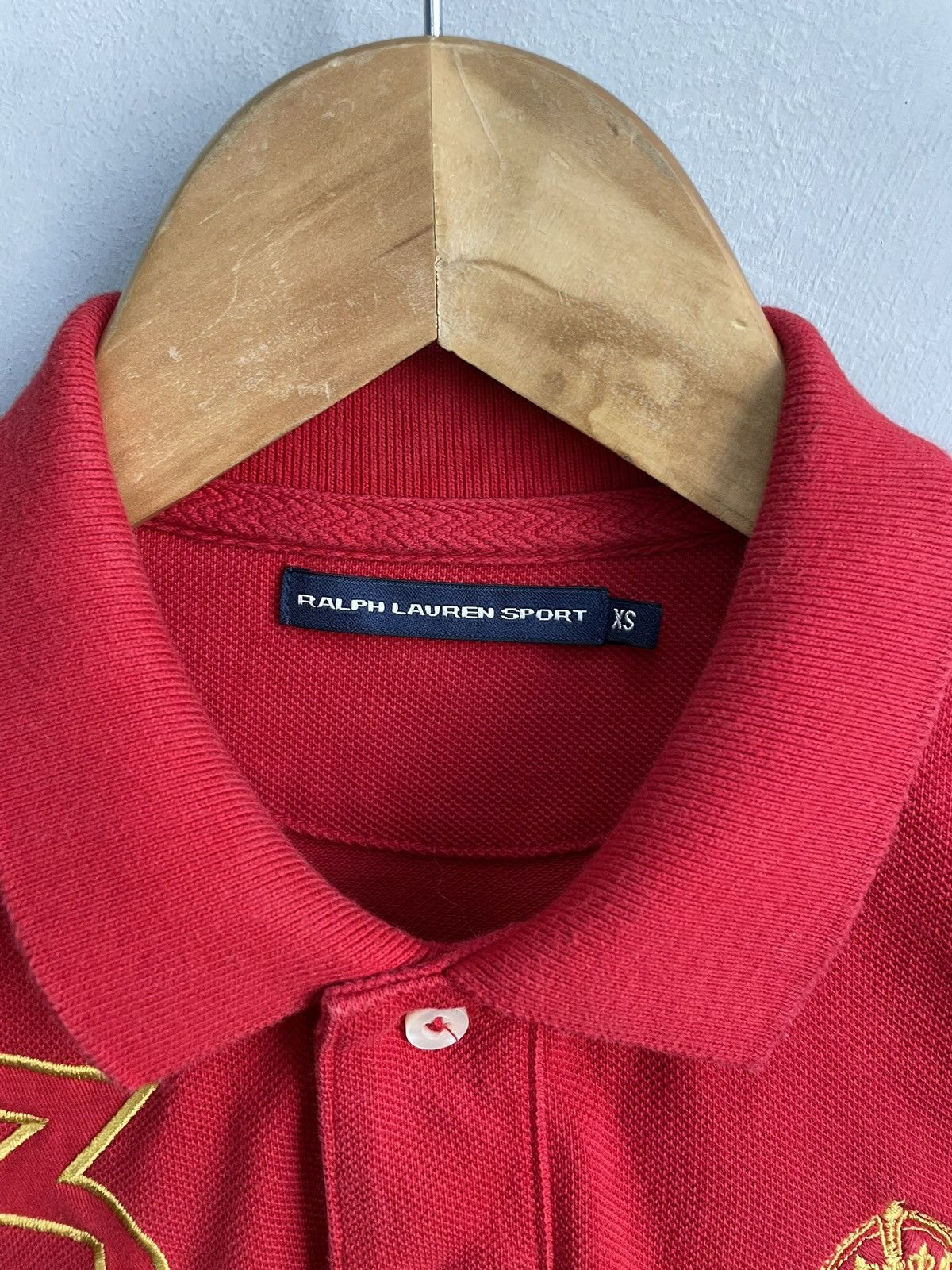 Polo Ralph Lauren Vintage old money Polo Ralph big lo RL club jersey t shirt Size XS / US 0-2 / IT 36-38 - 5 Thumbnail
