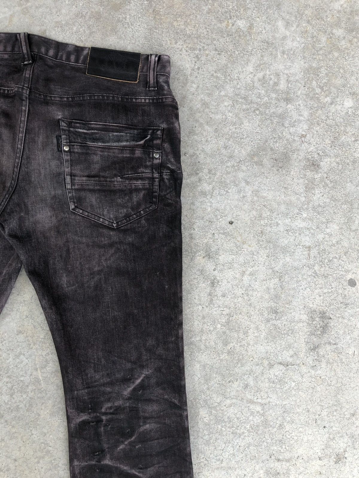 Tornado Mart Japanese Tornado Mart Flared Jeans Distressed Jeans Size US 33 - 10 Thumbnail