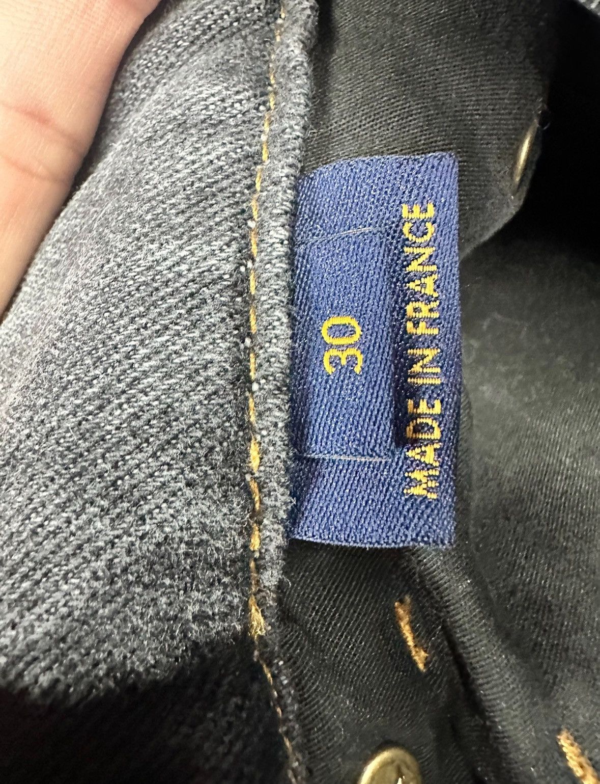 Louis Vuitton Louis Vuitton FW23 Logo monogrammed irregularly cut casual Size US 30 / EU 46 - 5 Thumbnail