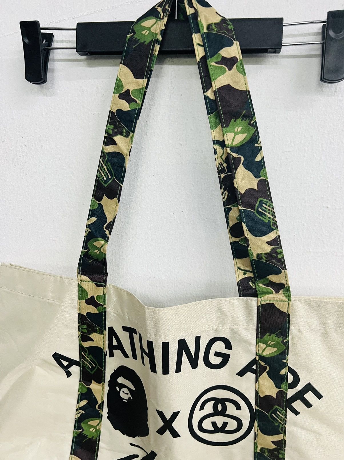 Bape × Stussy BAPE x STUSSY TOTE BAG Size ONE SIZE - 3 Thumbnail