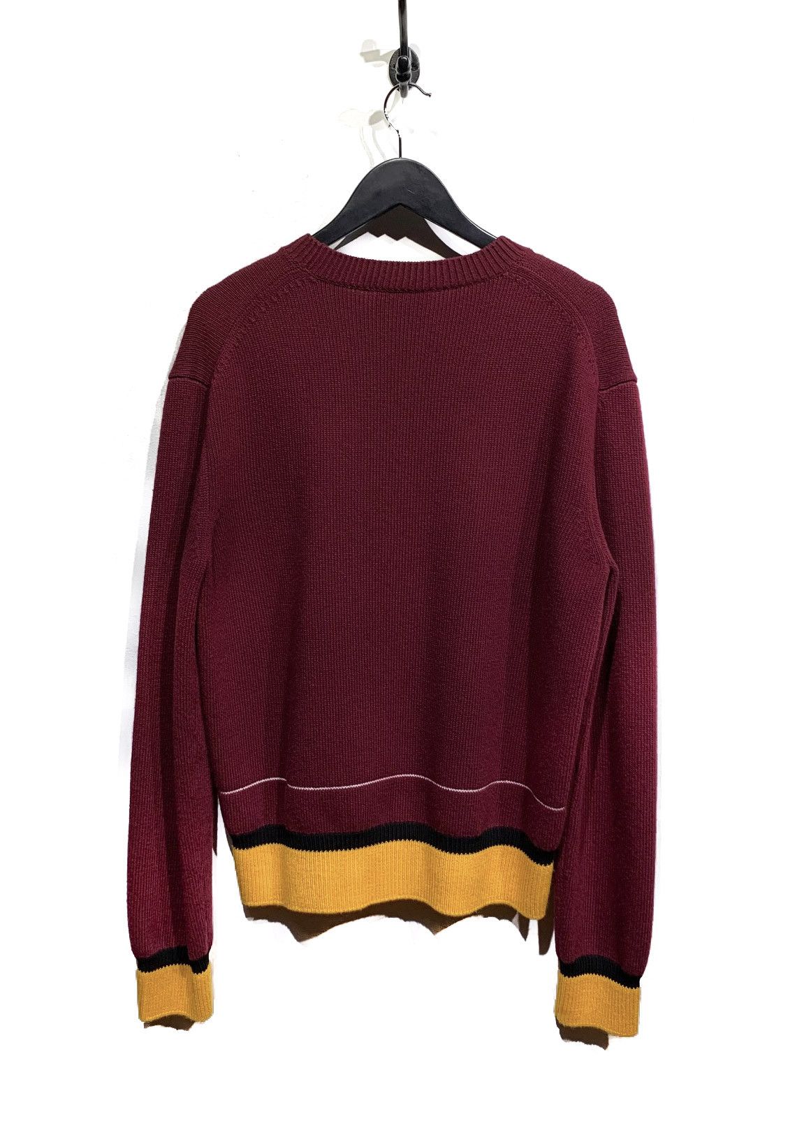 Calvin Klein 205W39NYC Calvin Klein 205W39NYC Red Yellow Striped Sweater Size US M / EU 48-50 / 2 - 3 Thumbnail