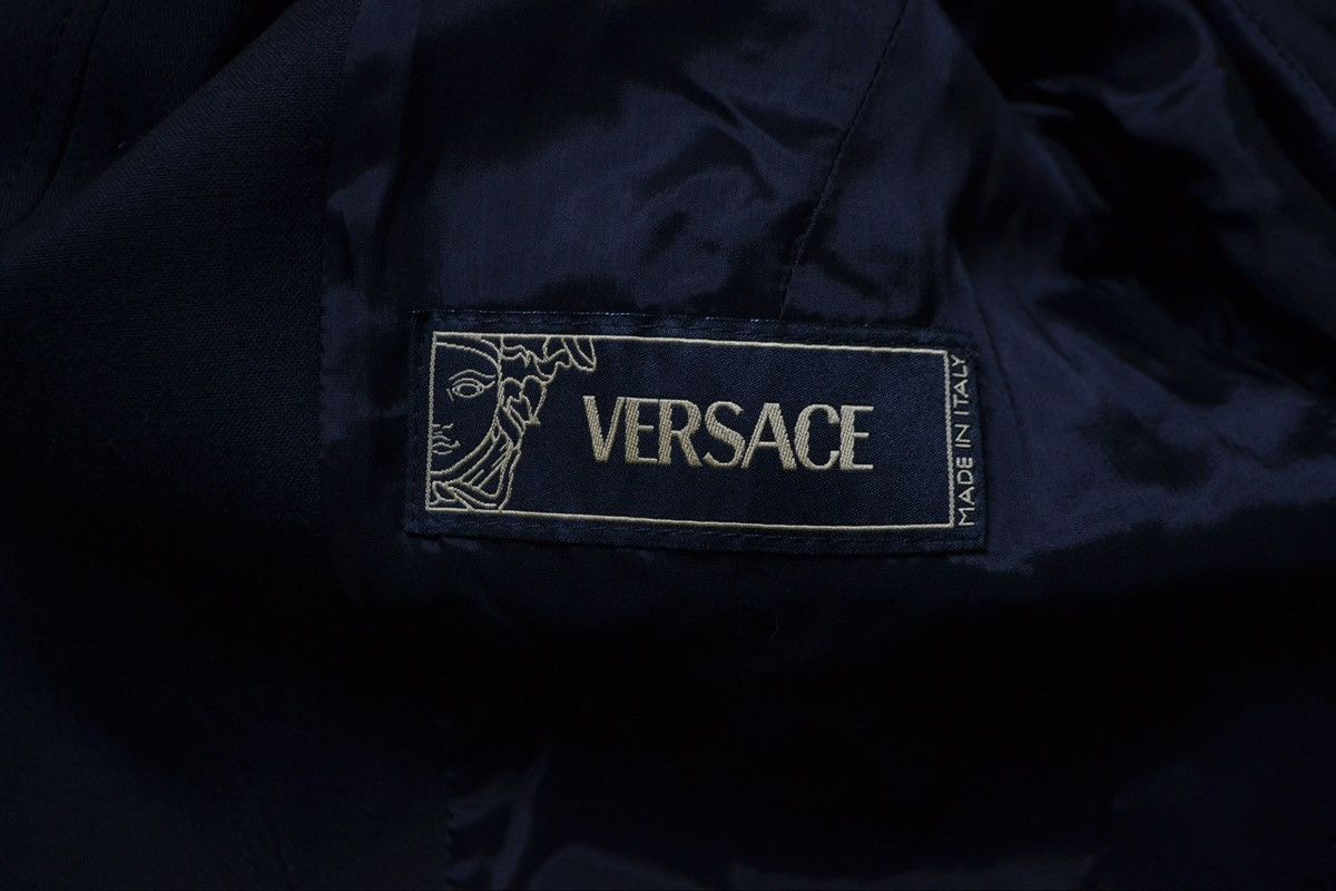 Versace FW2003 Bondage Moto Biker Jacket Size M / US 6-8 / IT 42-44 - 12 Thumbnail