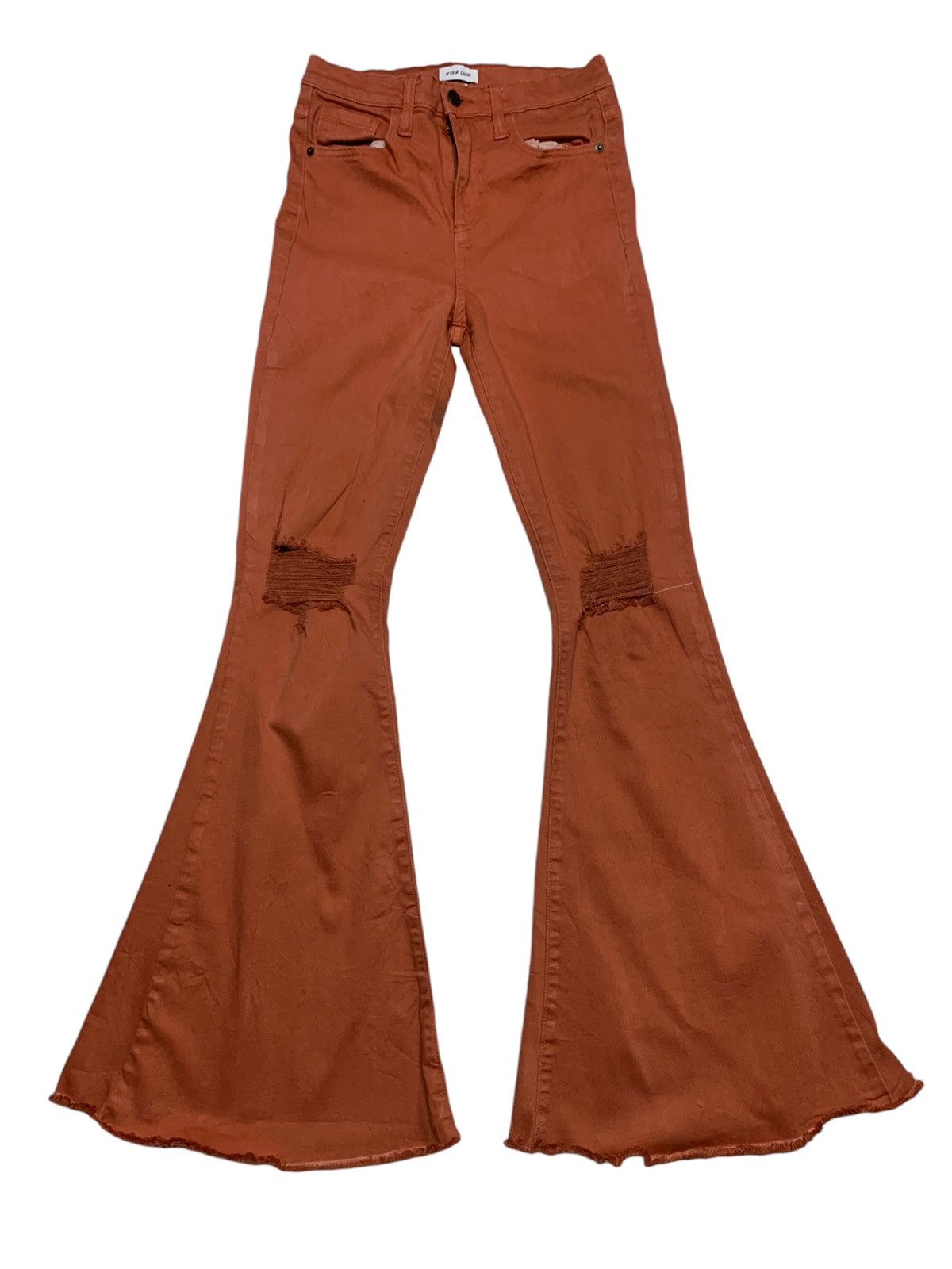 Designer Sneak peek retro bell bottom jeans Size 30" / US 8 / IT 44 - 17 Thumbnail