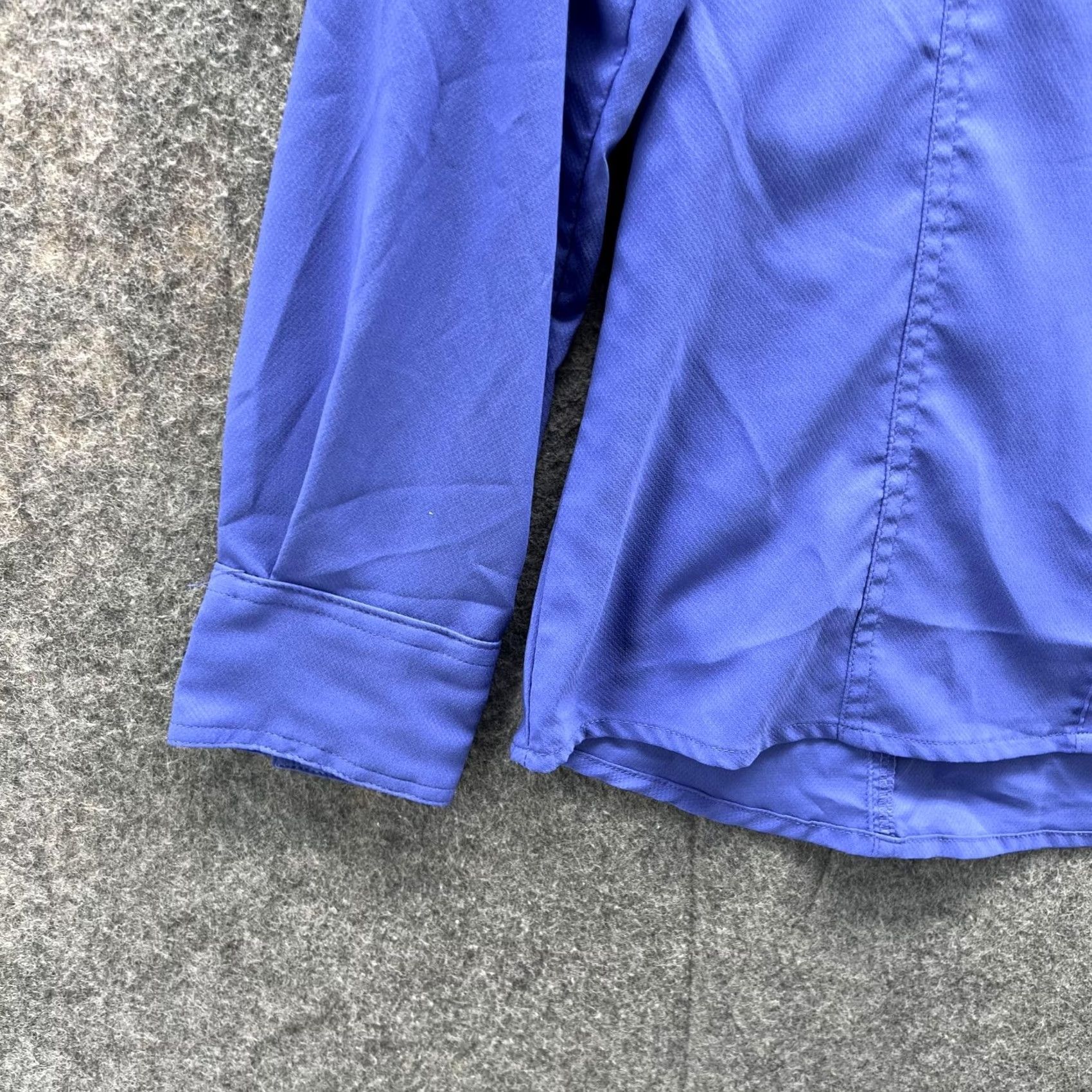 Vintage Reel Legends Shirt Women PS Petite Blue Saltwater Button-Down Vented Casual Size S / US 4 / IT 40 - 5 Thumbnail