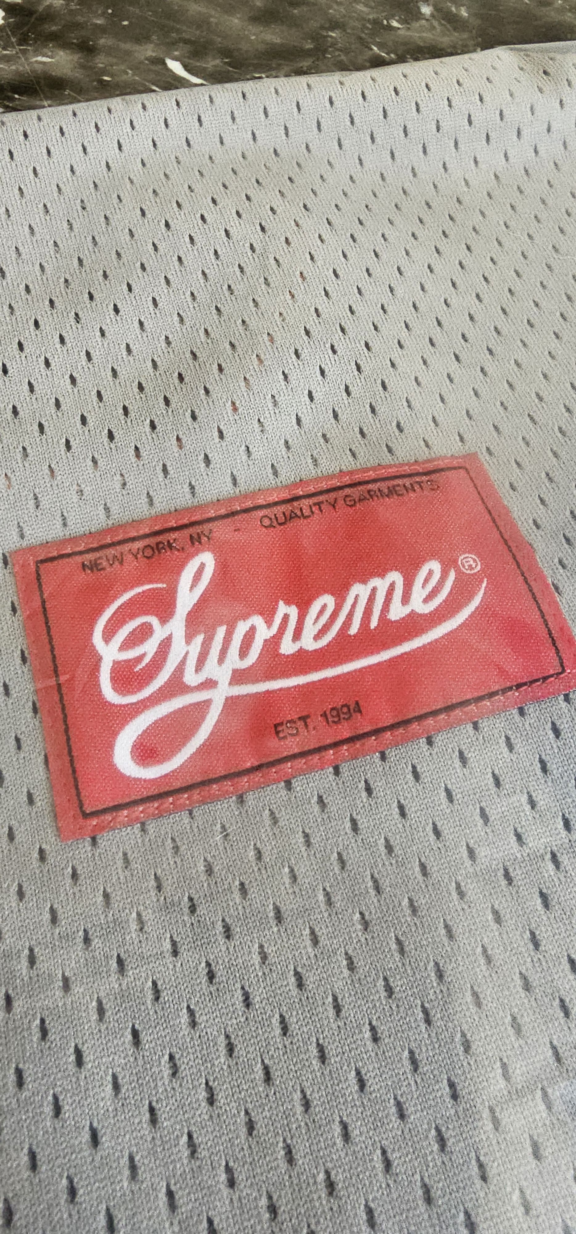 Supreme New Supreme Old English Baseball Jersey - Medium Size US M / EU 48-50 / 2 - 3 Thumbnail