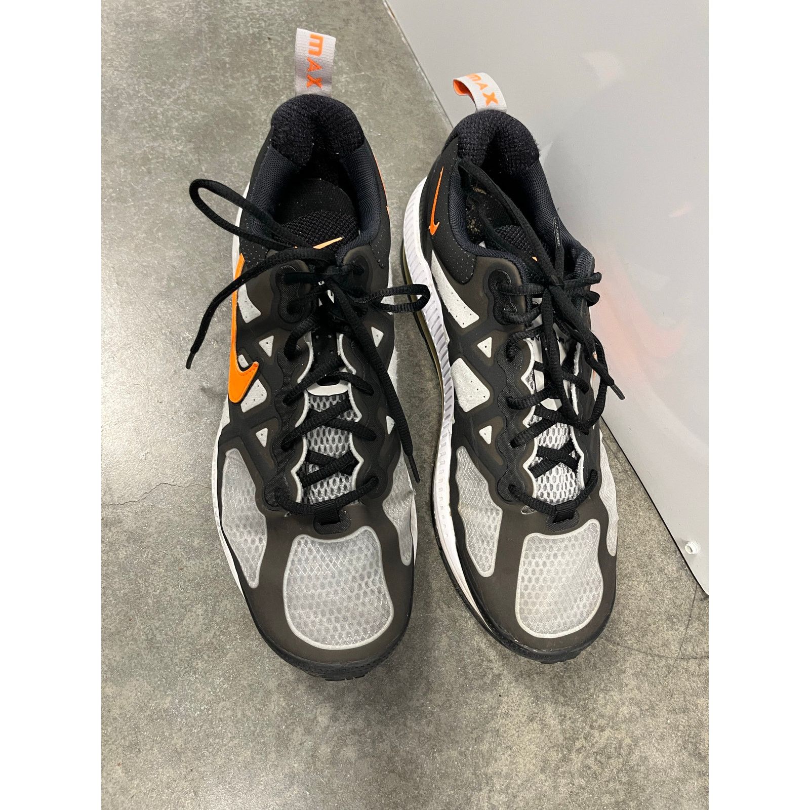 Nike Size 12 - Nike Air Max Genome Grey/Orange men’s Size US 12 / EU 45 - 3 Thumbnail