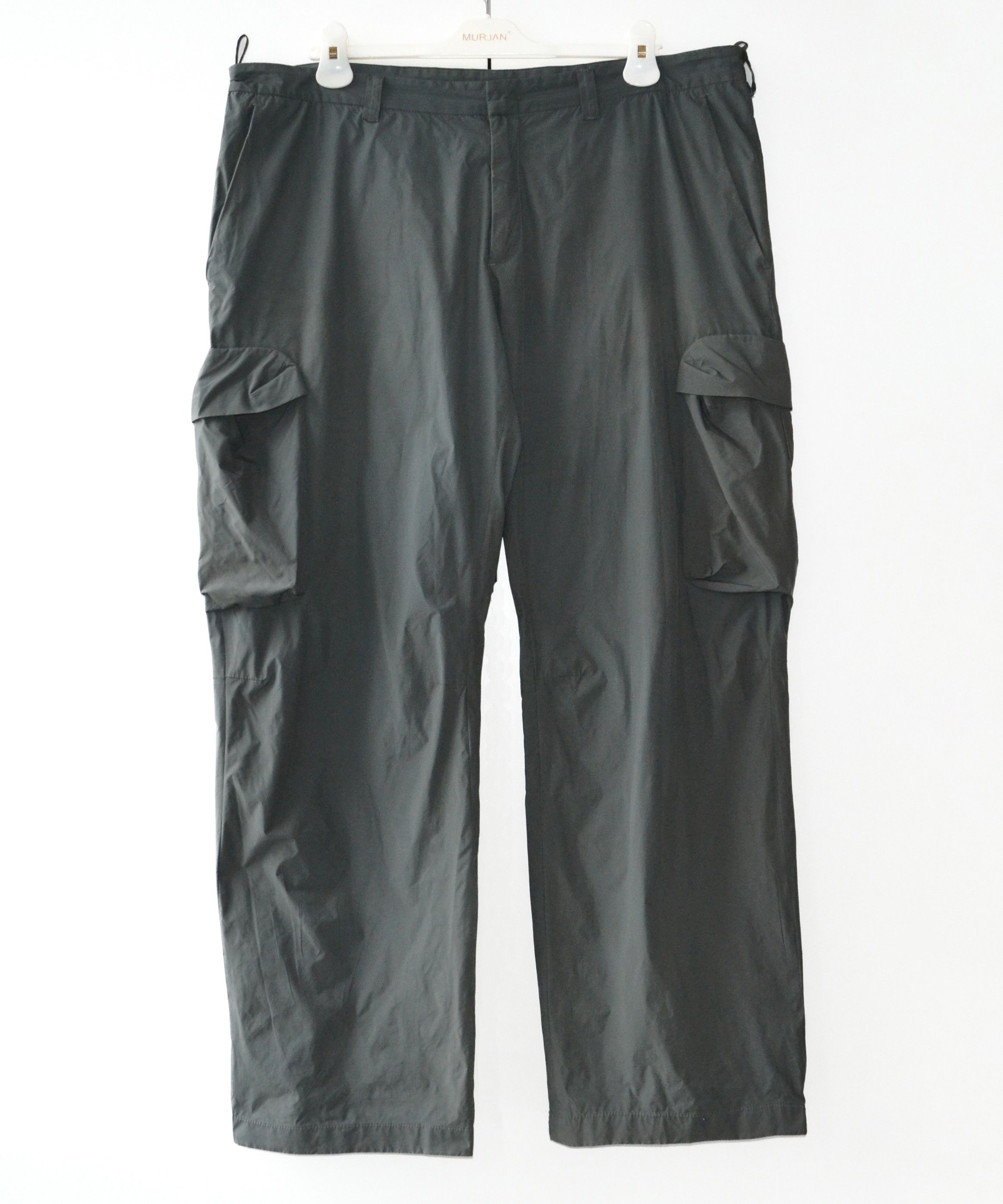 Prada 🔴 PRADA Cargo Pants Nylon Khaki Green Vintage Transformer Size US 40 / EU 56 - 4 Thumbnail