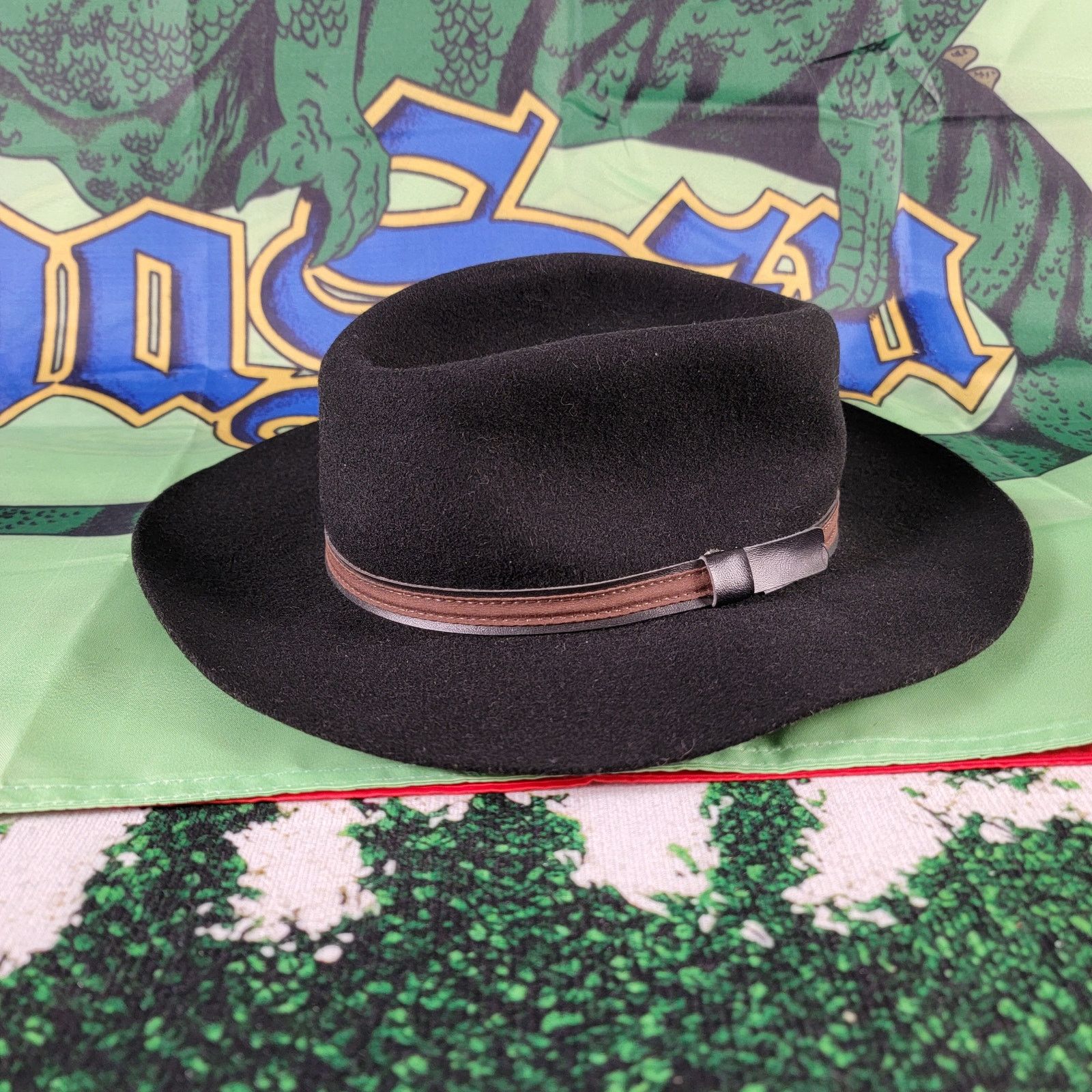 Adams A. Adams & Spire Vintage "Feather Felt" Wool Fedora Sz L Size ONE SIZE - 1 Thumbnail