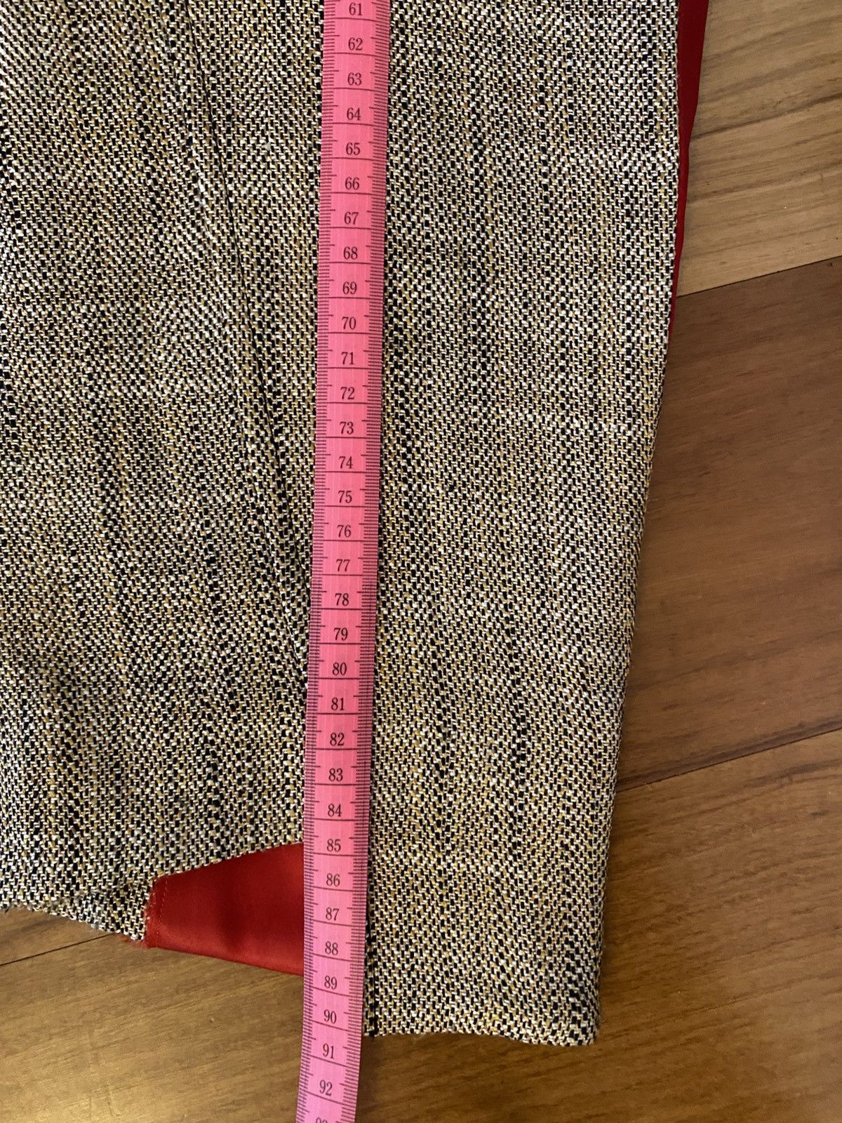 Acne Studios Pantalon Acne Studio beige et rouge Size 26" / US 2 / IT 38 - 9 Thumbnail