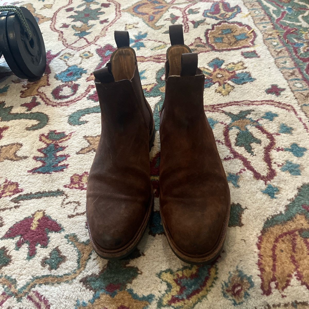 Meermin Meermin Rust Waxy Commander Chelsea Boots Size US 9.5 / EU 42-43 - 1 Thumbnail