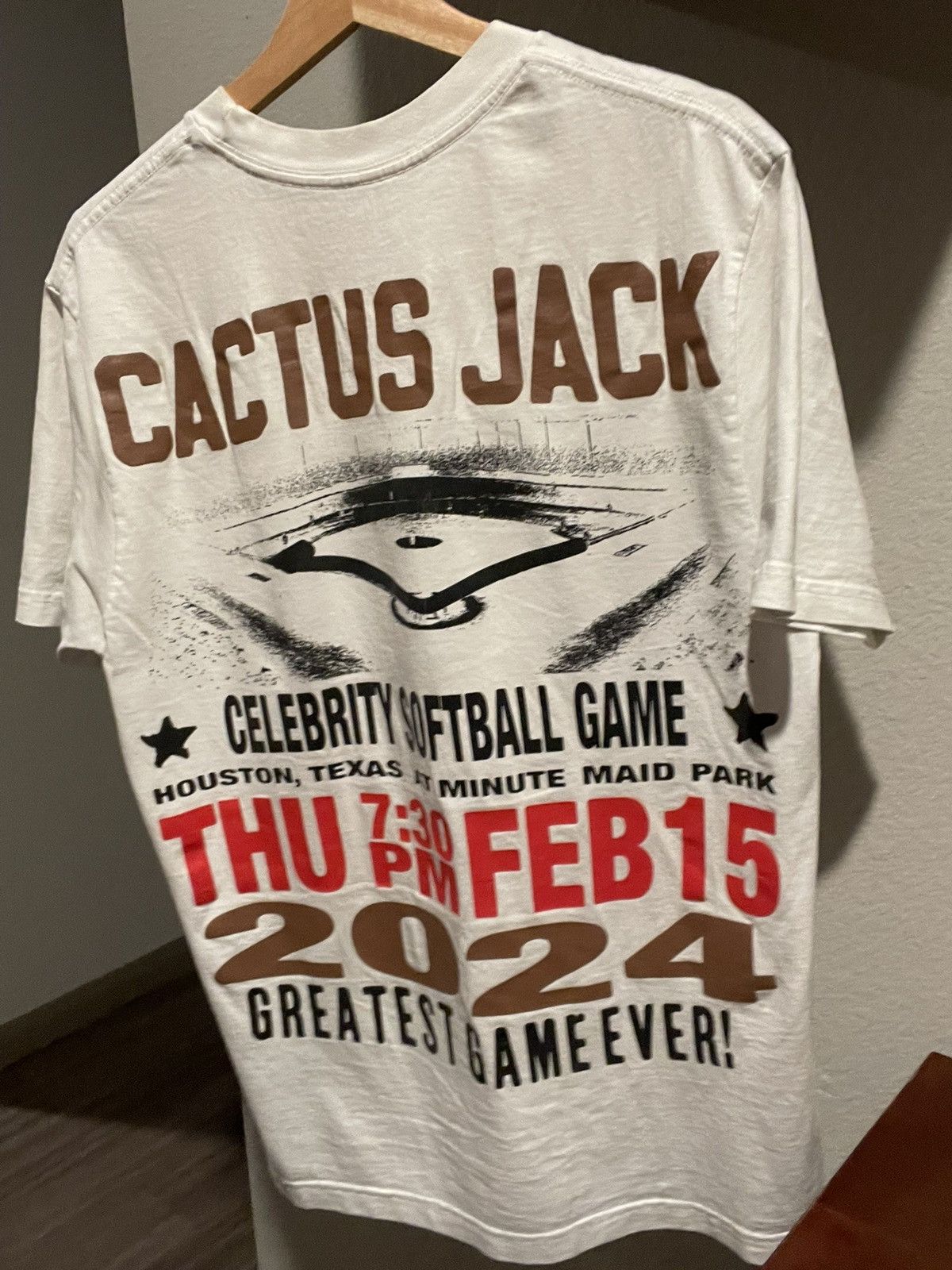 Cactus Jack Celebrity Baseball Tee