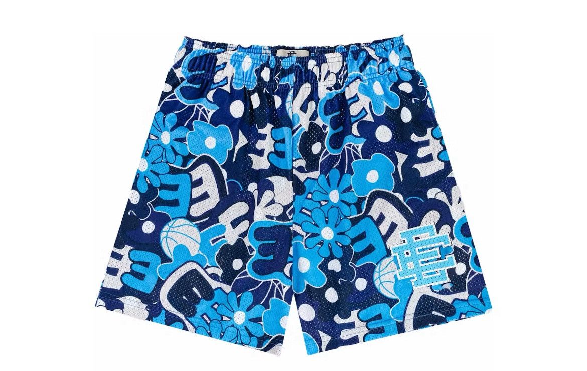 Eric Emanuel EE blue Hawaiian shorts shorts medium