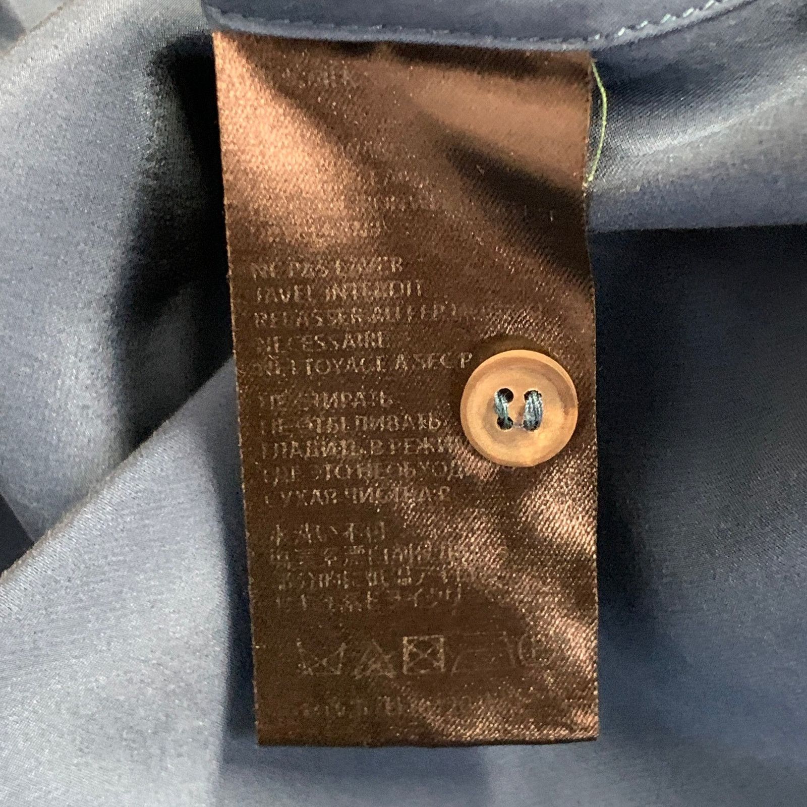 Haider Ackermann HAIDER ACKERMANN Size S Nehru Collar Hidden Buttons Shirt Size XS / US 0-2 / IT 36-38 - 5 Thumbnail
