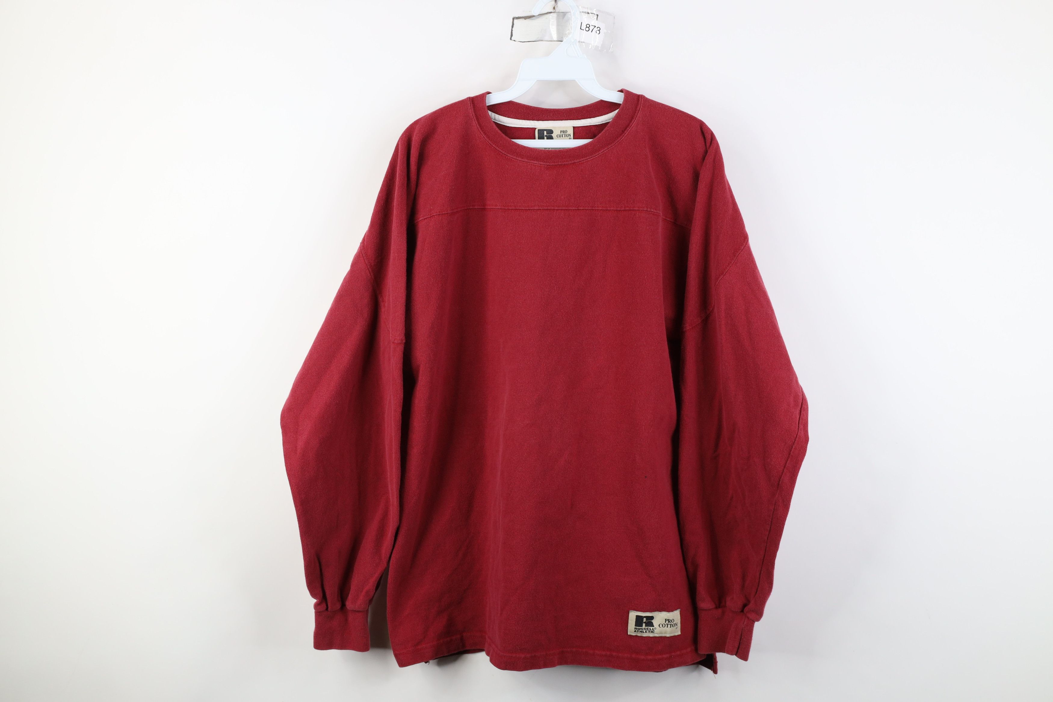 Russell Athletic Vintage 90s Russell Athletic Cotton Football Jersey T-Shirt Size US L / EU 52-54 / 3 - 1 Thumbnail