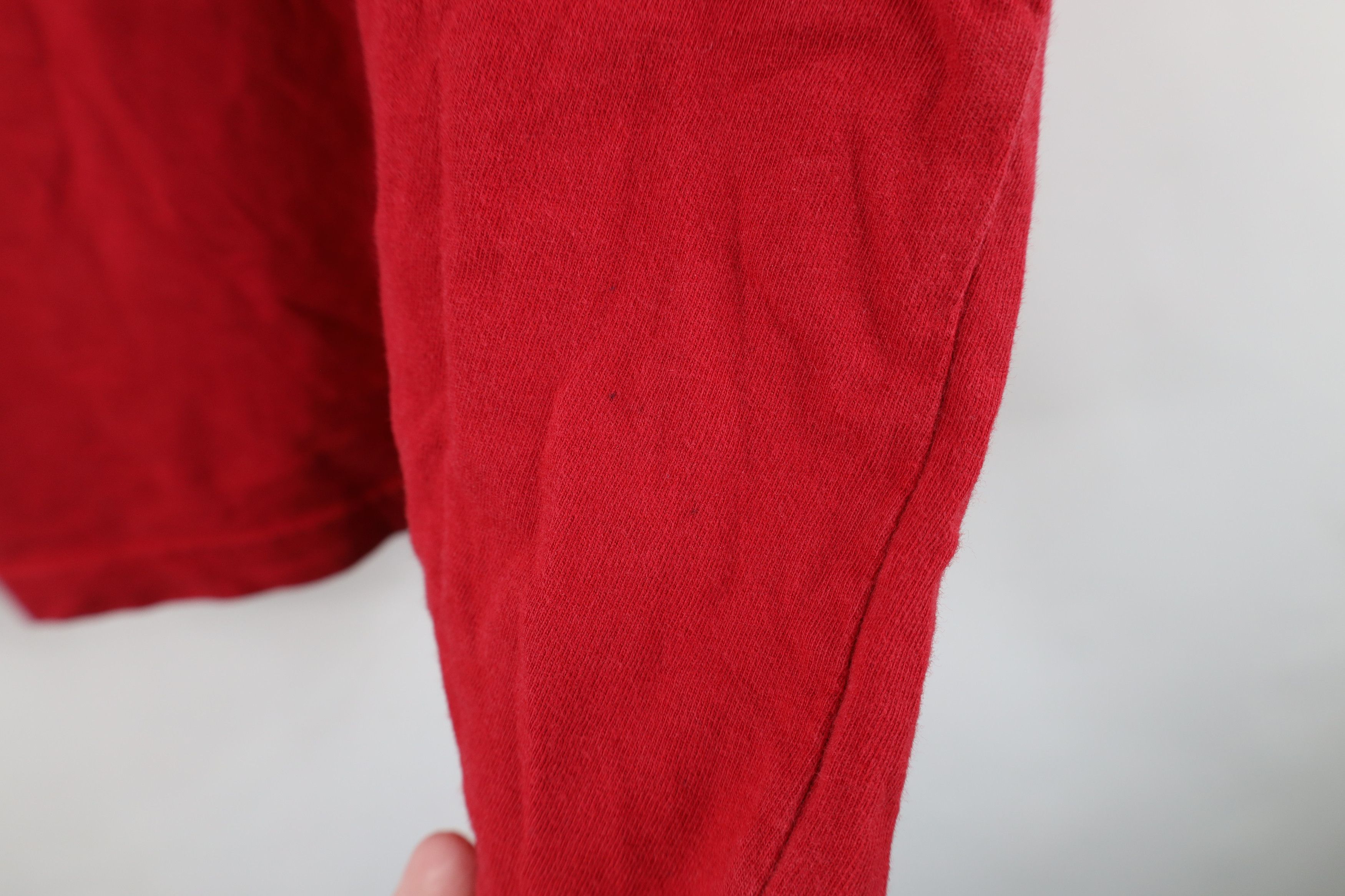 Ralph Lauren Vintage 90s Ralph Lauren Lion Crest Bleecker T-Shirt Red Size US S / EU 44-46 / 1 - 8 Thumbnail