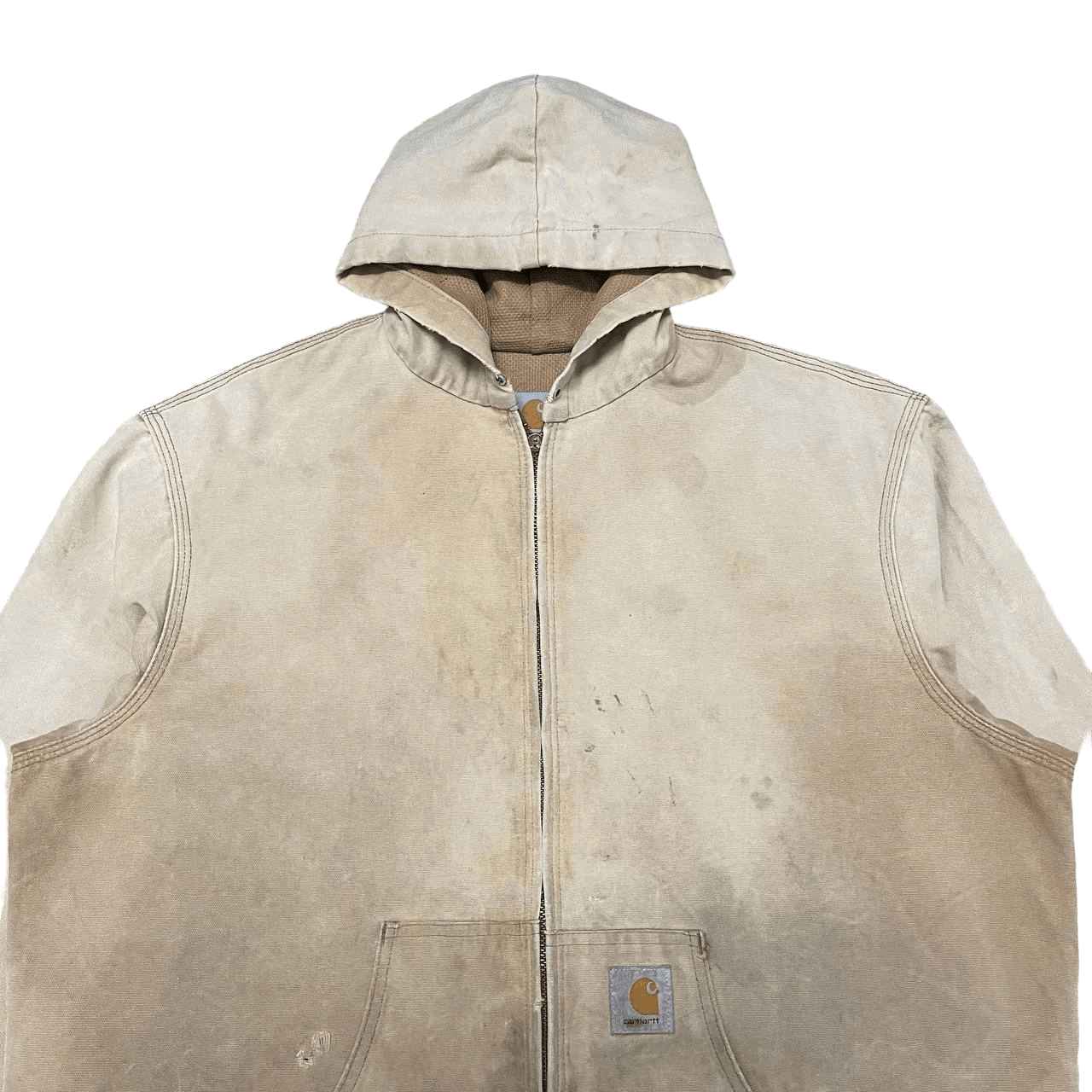 Carhartt Vintage Carhartt Active Jacket Canvas Distressed Size US XL / EU 56 / 4 - 2 Thumbnail