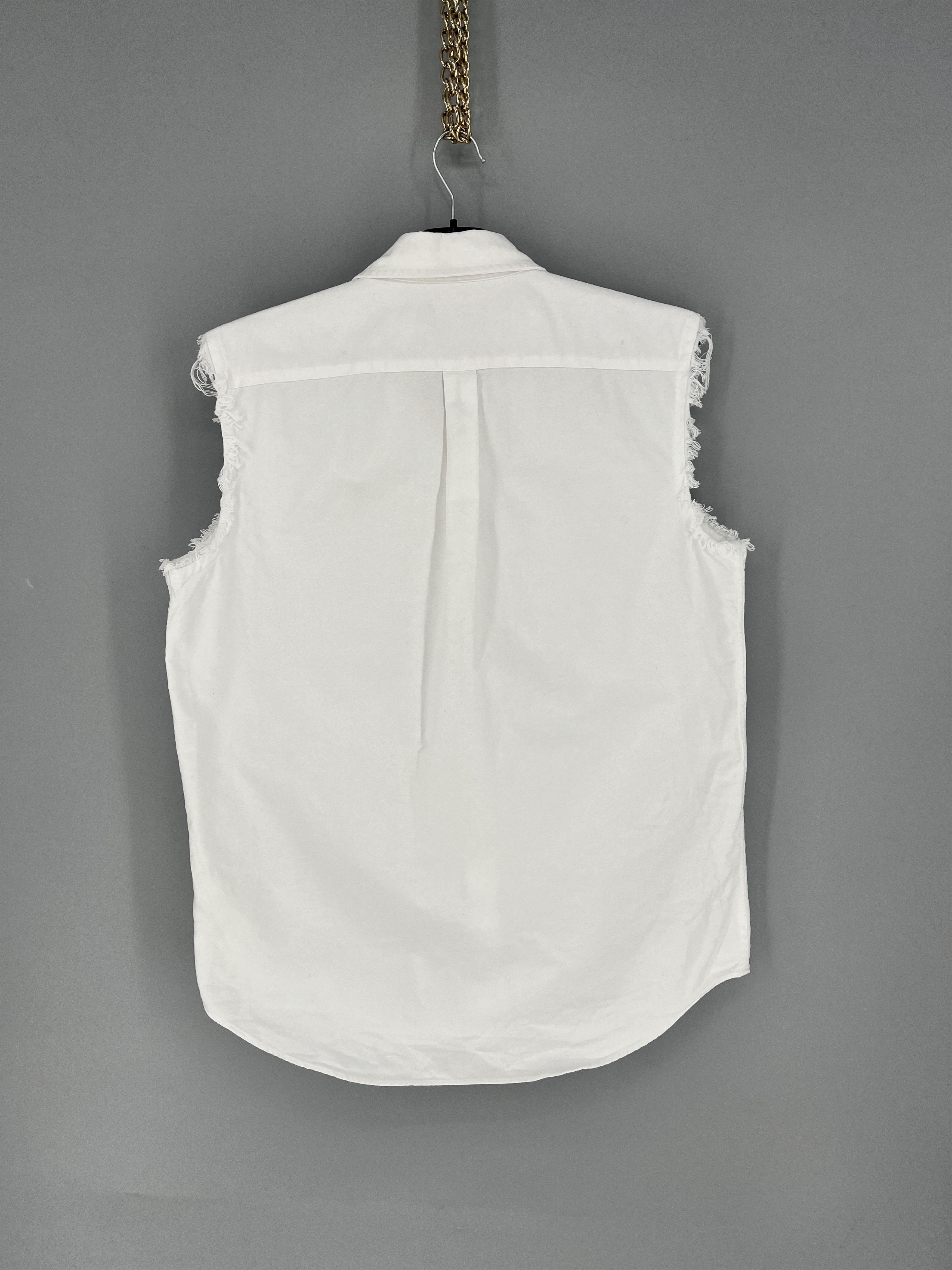 Polo Ralph Lauren Vintage White Shirt Polo Ralph Lauren Size M Rare Size US M / EU 48-50 / 2 - 10 Thumbnail