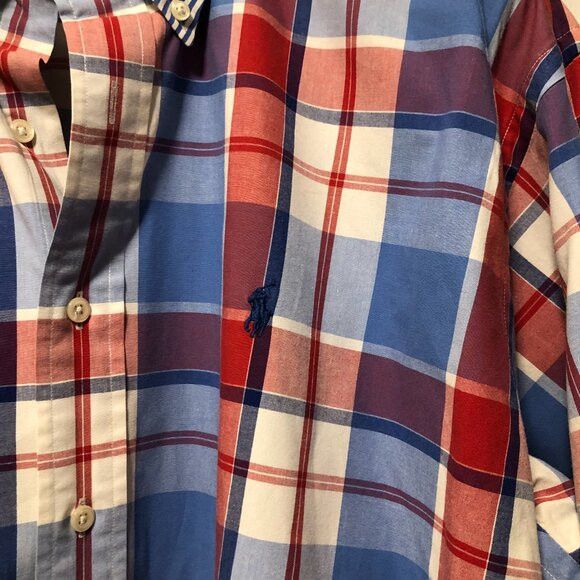 Polo Ralph Lauren VTG polo Ralph Lauren men's 100%cotton casual shirt size: L Size US L / EU 52-54 / 3 - 3 Thumbnail
