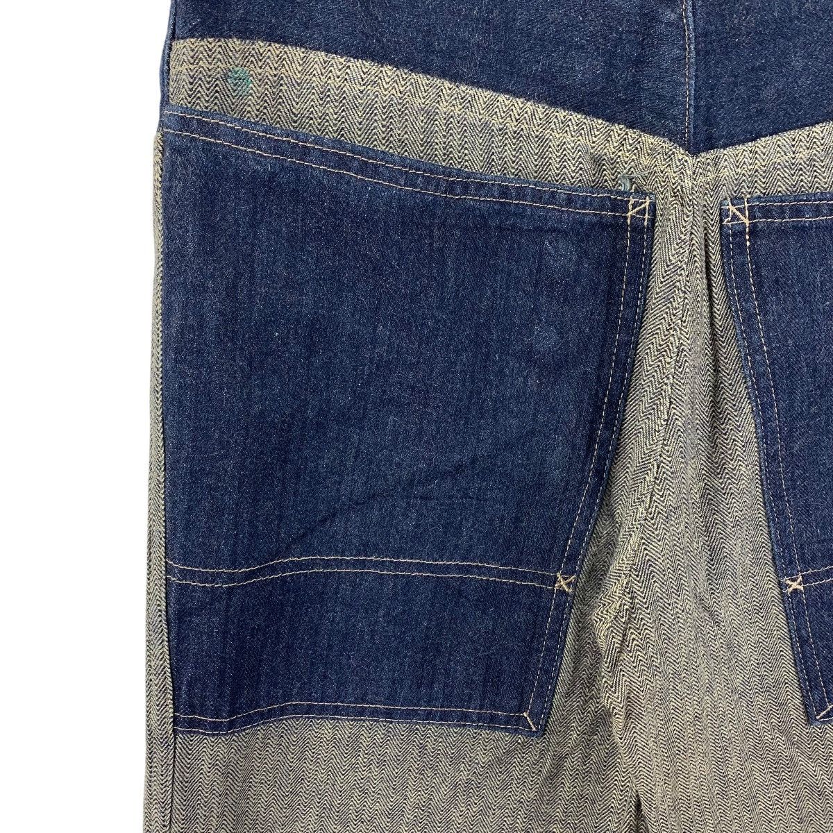 Japanese Brand FISH IN WATER hybrid flare blue jeans japanesebrand Size US 28 / EU 44 - 14 Thumbnail