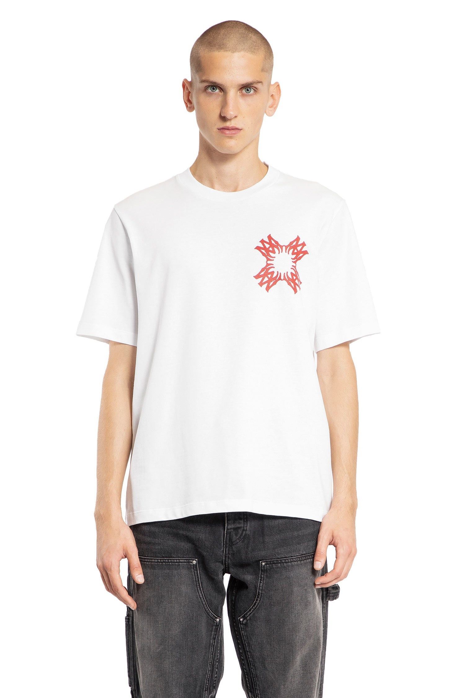 Amiri o1orln1025 MA Quad Xo T-Shirt in White Size US XL / EU 56 / 4 - 3 Thumbnail