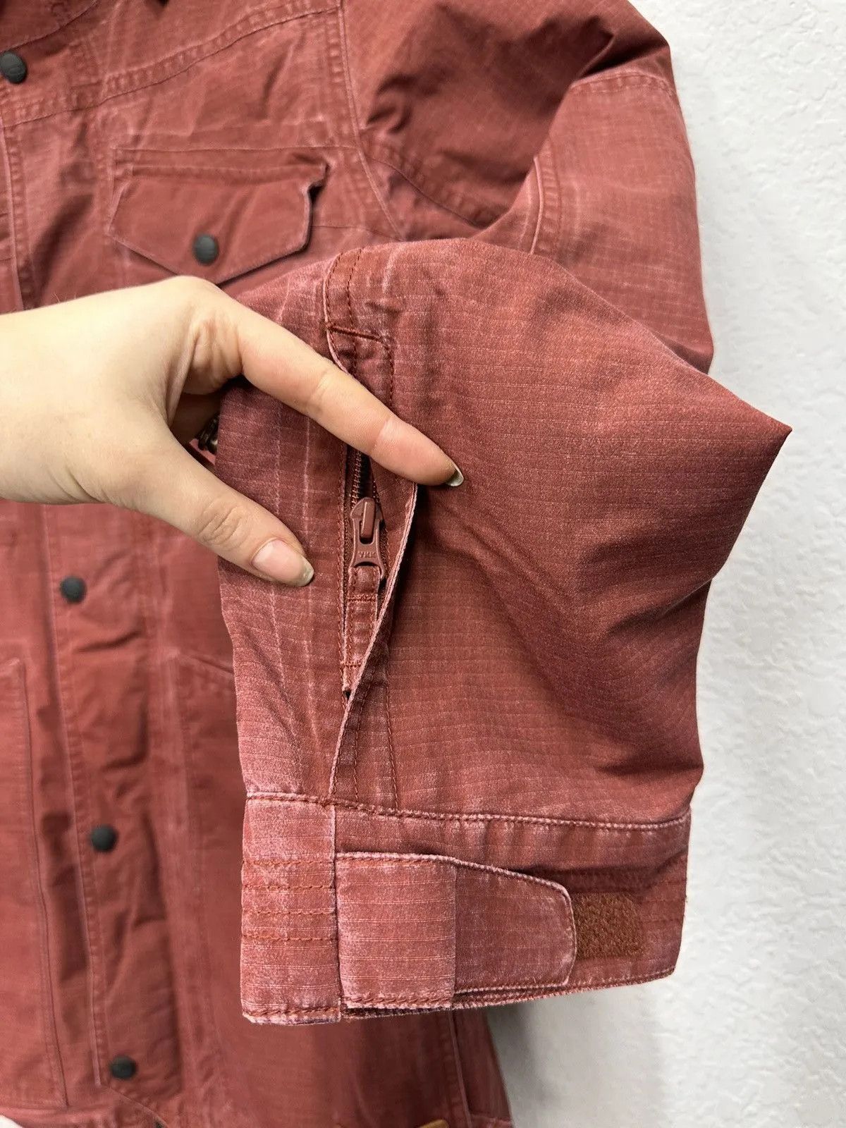 Vintage Jacket Multi Pocket Vintage Oakley Denim Cargo Denim Cargo Size US S / EU 44-46 / 1 - 6 Thumbnail