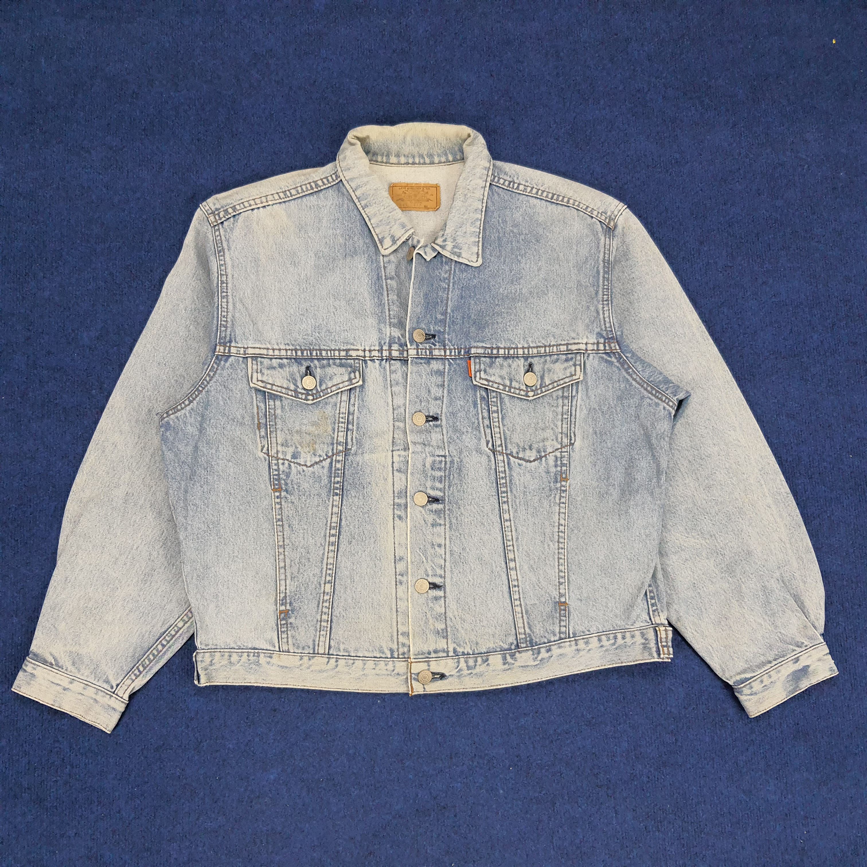 Levi's × Vintage Vintage Levi's X Number Nine Custom Logo Denim Jacket Size US XL / EU 56 / 4 - 3 Thumbnail