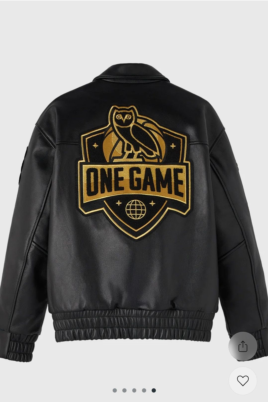 NBA × October's Very Own NBA ONE GAME INTERNATIONAL VARSITY JACKET Size US M / EU 48-50 / 2 - 5 Thumbnail