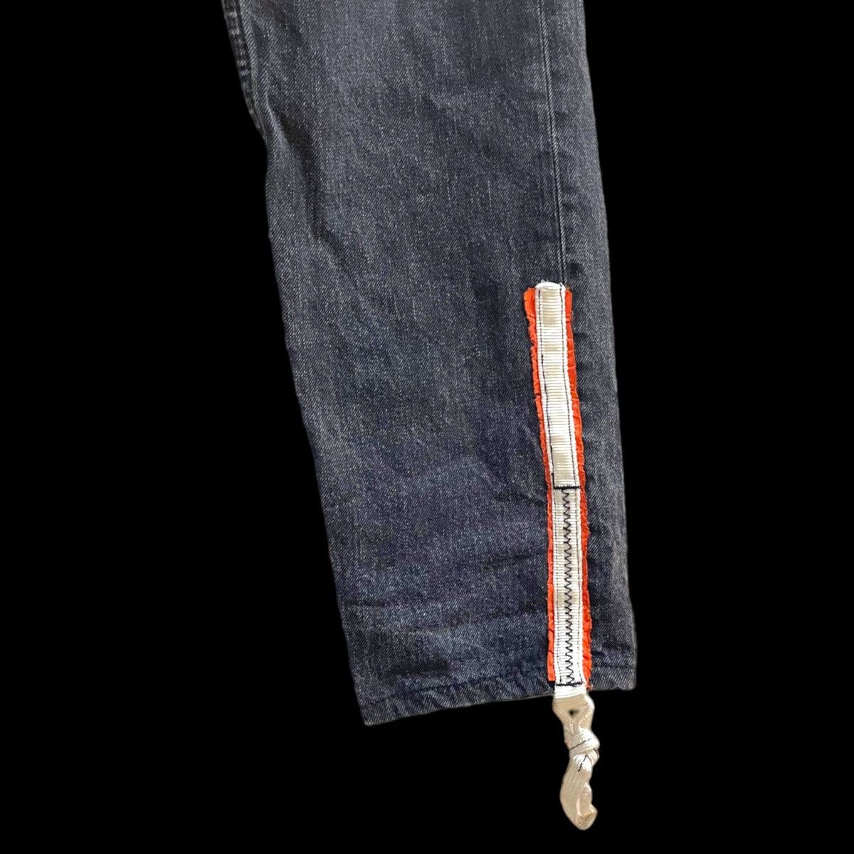 Heron Preston Laced Hem - Denim Jeans - HMYA001S18639051 Size US 32 / EU 48 - 5 Thumbnail