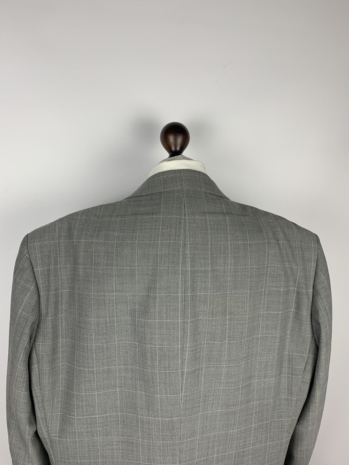 Burberry × Vintage Burberry London Bennet-S Blazer High Twist Men’s Size 56 90s Size 46R - 7 Thumbnail