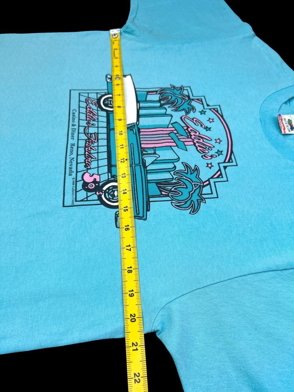 Vintage Vintage 80s “Eddie Fabulous” Casino Tees Size US M / EU 48-50 / 2 - 7 Thumbnail