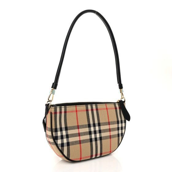 Burberry Vintage Burberry Calfskin Olympia Slim Pouch Archive Beige Size ONE SIZE - 10 Thumbnail