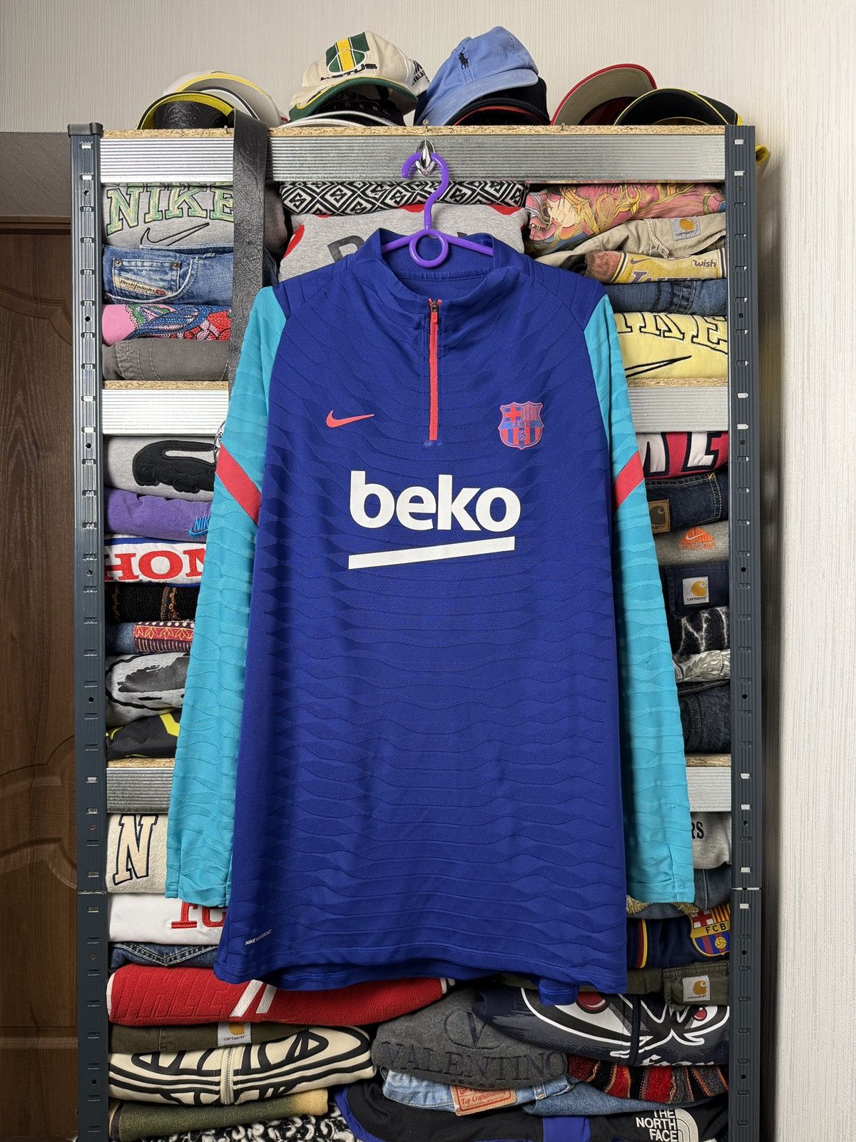 Nike NIKE Barcelona FCB Suit jersey unicef BECO y2k Size US XL / EU 56 / 4 - 2 Thumbnail
