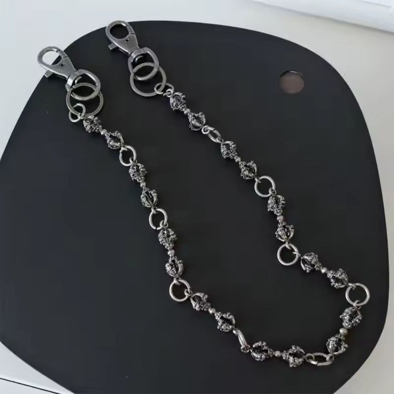 Vintage Pattern Metal Hook wallet jeans chain accessories Size ONE SIZE - 2 Thumbnail
