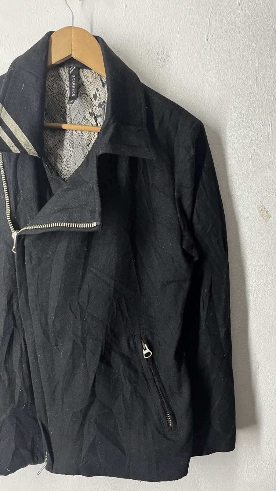Japanese Brand VINTAGE PUNK SCARFACE JAPANESE BRAND JACKET Size US M / EU 48-50 / 2 - 12 Thumbnail