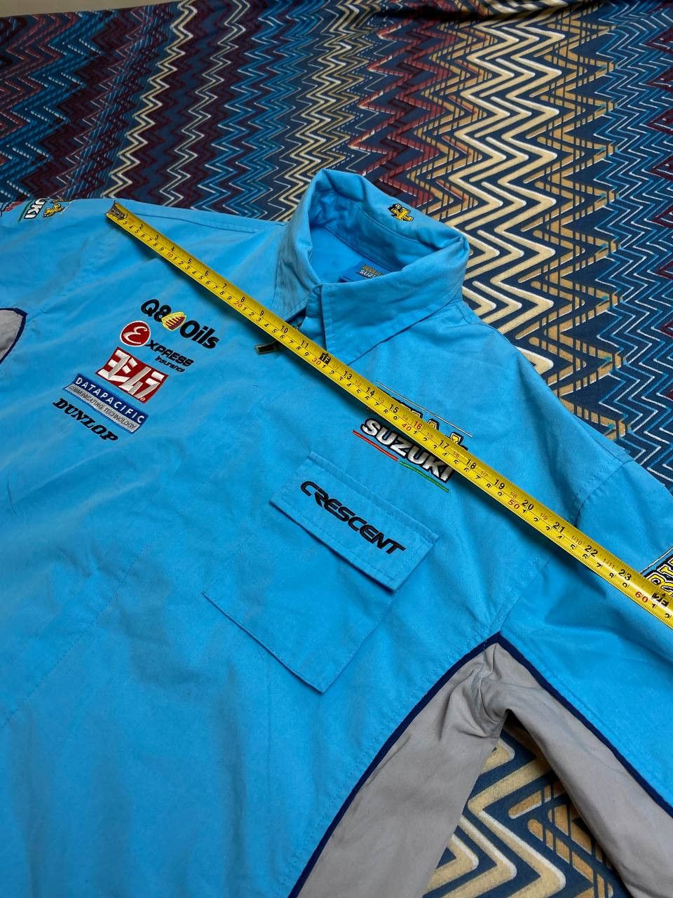 NASCAR × Vintage Vintage Suzuki Racing Fleece Jacket Nascar Big Logo Size US XL / EU 56 / 4 - 8 Thumbnail