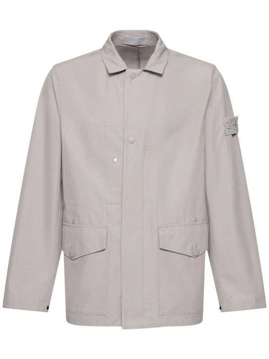 Stone Island o1lsvrm0425 Ghost Blazer in Dust Size US L / EU 52-54 / 3 - 1 Thumbnail