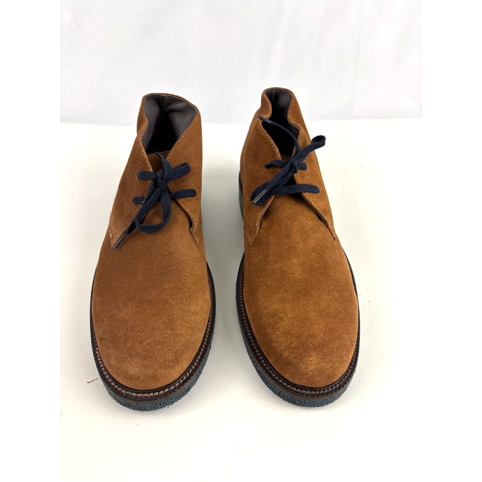 Donald Pliner Donald J. Pliner Levi Chukka Boots Calf Suede Cognac 8 M Size US 8 / EU 41 - 2 Thumbnail