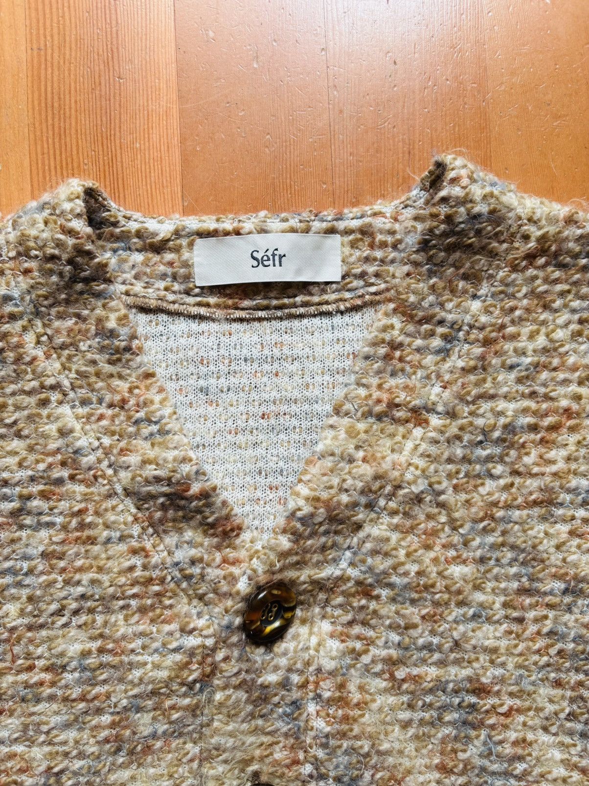 Sefr Sefr Knitted Cardigan Size US M / EU 48-50 / 2 - 3 Thumbnail