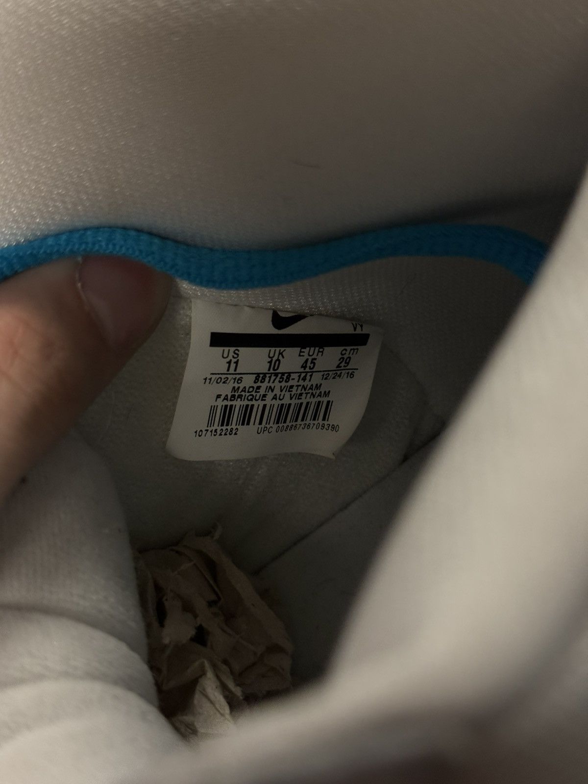 Nike Dunk High Top Blue Mulder Size 11 High Top Size US 11 / EU 44 - 13 Thumbnail