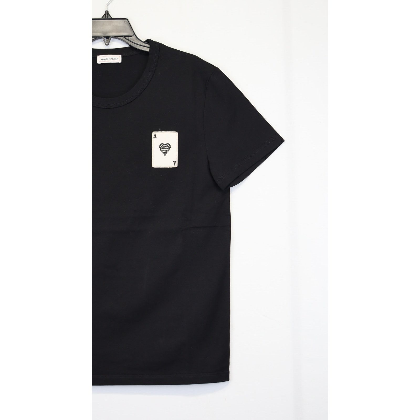 Alexander McQueen o1rshd1 ***Defective / T-Shirt in Black Size US S / EU 44-46 / 1 - 2 Thumbnail