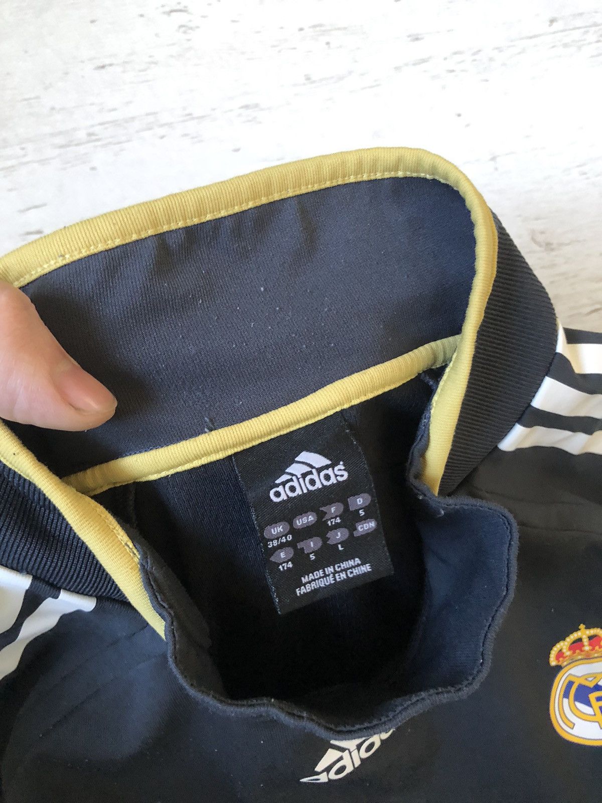 Adidas Real Madrid Adidas Training Long Sleeve Jersey Size US XL / EU 56 / 4 - 5 Thumbnail