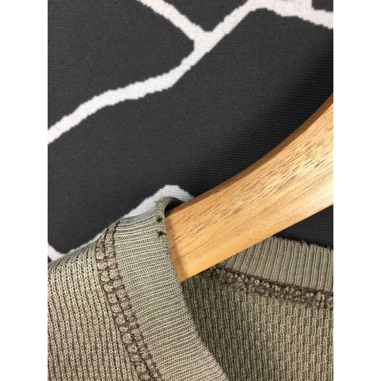 Avirex × Vintage Vtg Avirex U.S Army Fort Riley Waffle Knit Longsleeve Tee Size US M / EU 48-50 / 2 - 6 Thumbnail