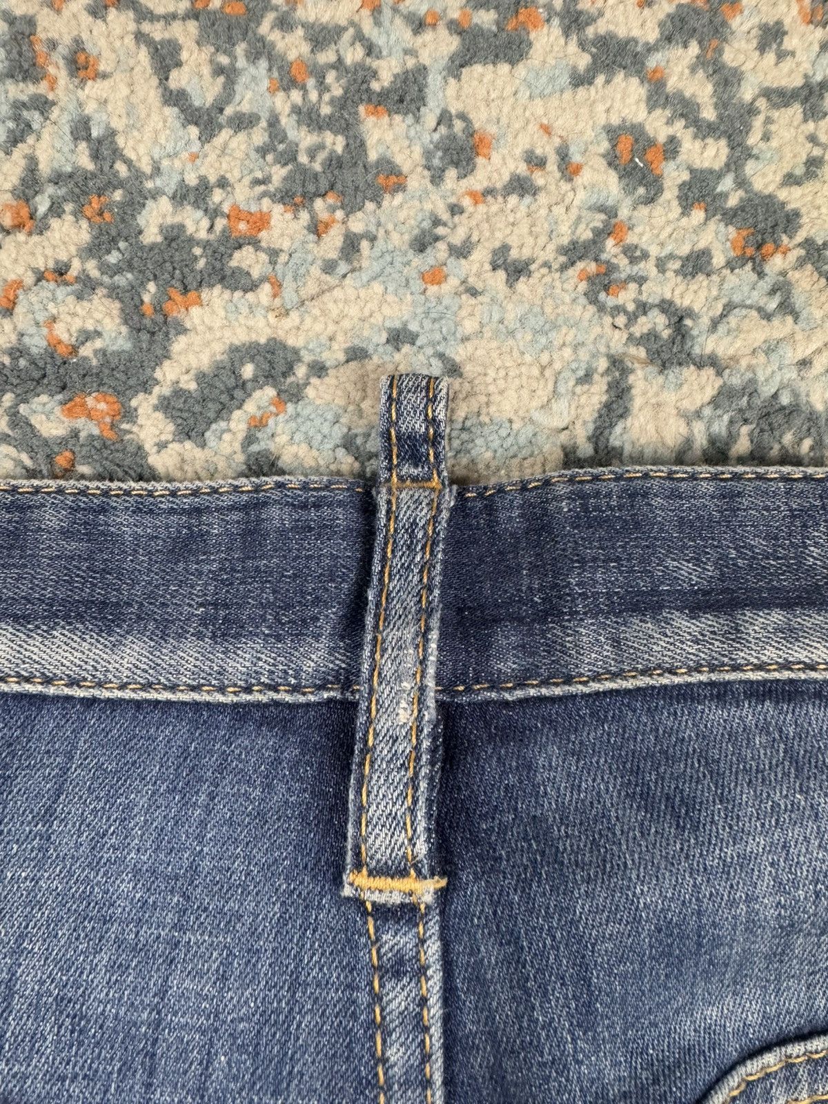 Designer × Dsquared2 × Vintage Vintage y2k Dsquared2 distressed paint splatter washed denim Size US 32 / EU 48 - 15 Thumbnail